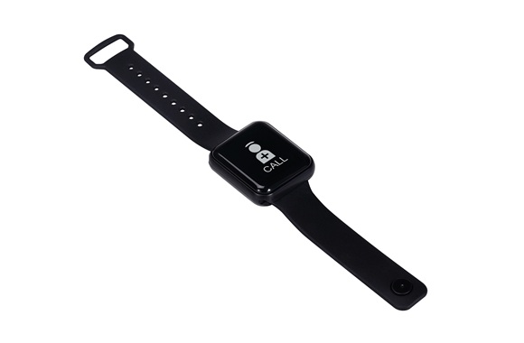 Wearable watch-type call button