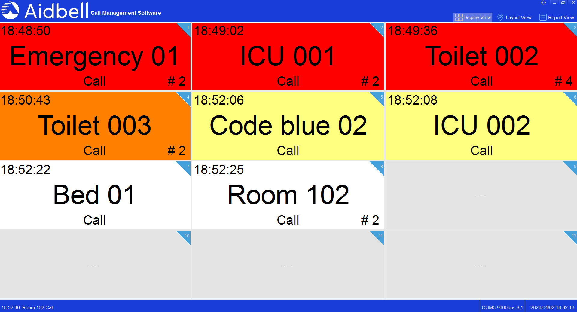 Aidbell management software