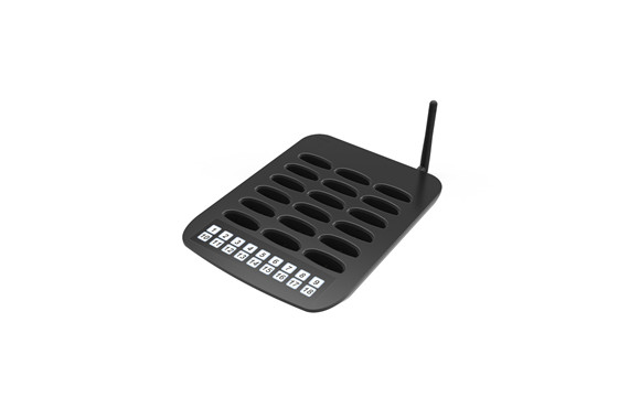 wireless keypad for guest paging system