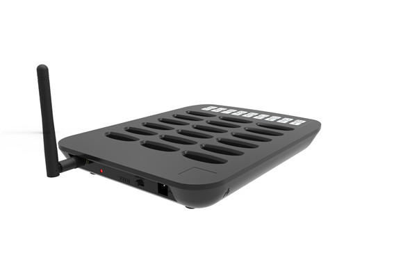 wireless keypad for guest paging system