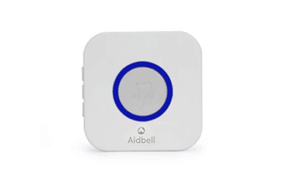 Wireless caregiver pager system front view
