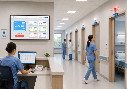 LoRa wireless nurse call system for hospitals